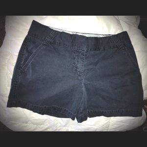 Navy Blue J. Crew Chino Shorts Sz 6